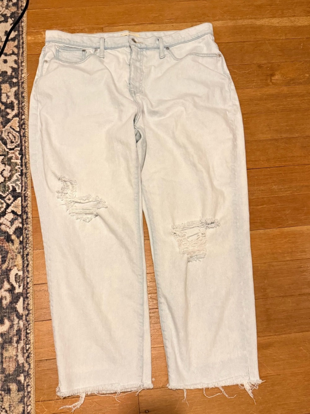 Madewell Straight-Leg mom Jeans